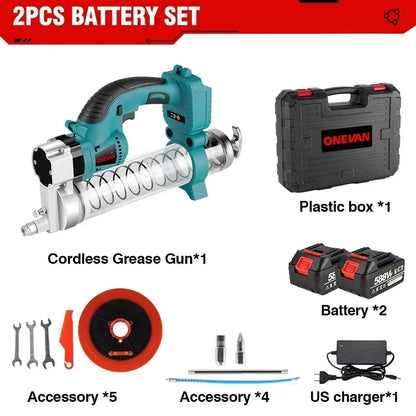 10000 PSI Cordless Electric Grease Gun for 18V Makita by HitMyNeed