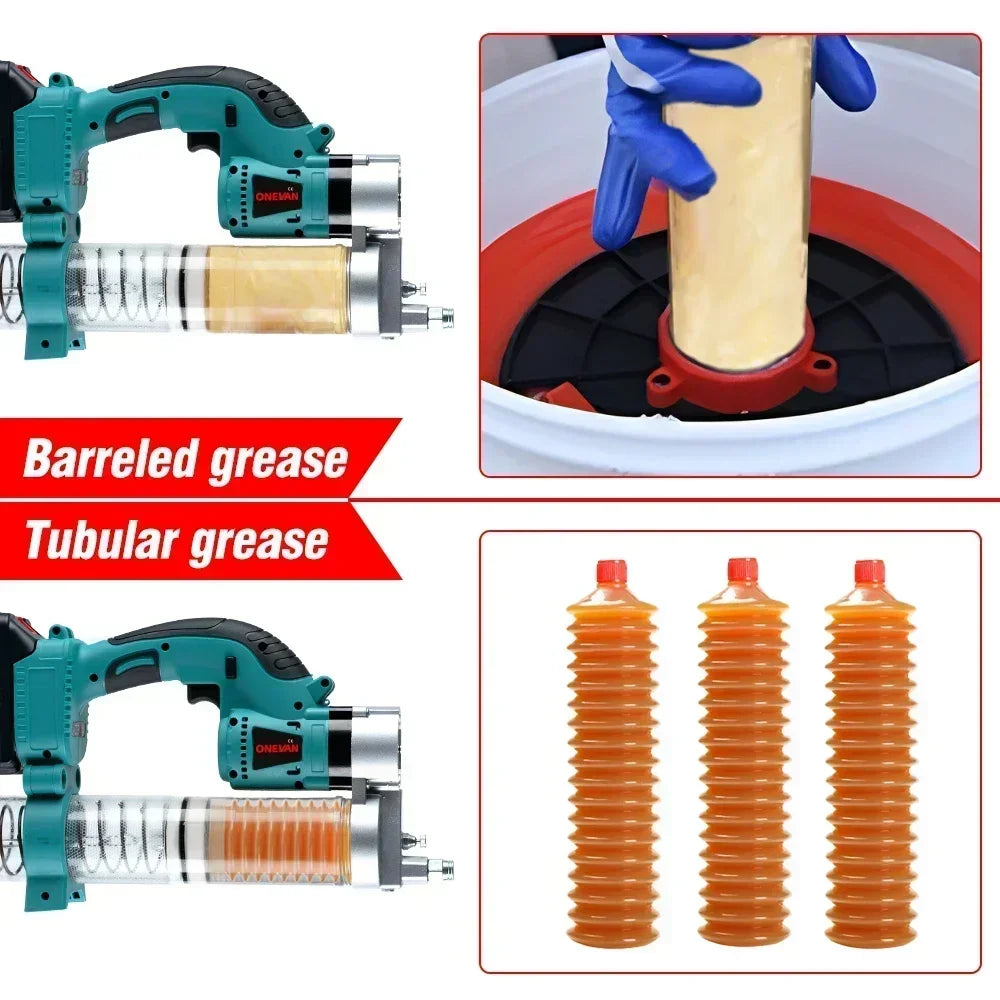 10000 PSI Cordless Electric Grease Gun for 18V Makita by HitMyNeed
