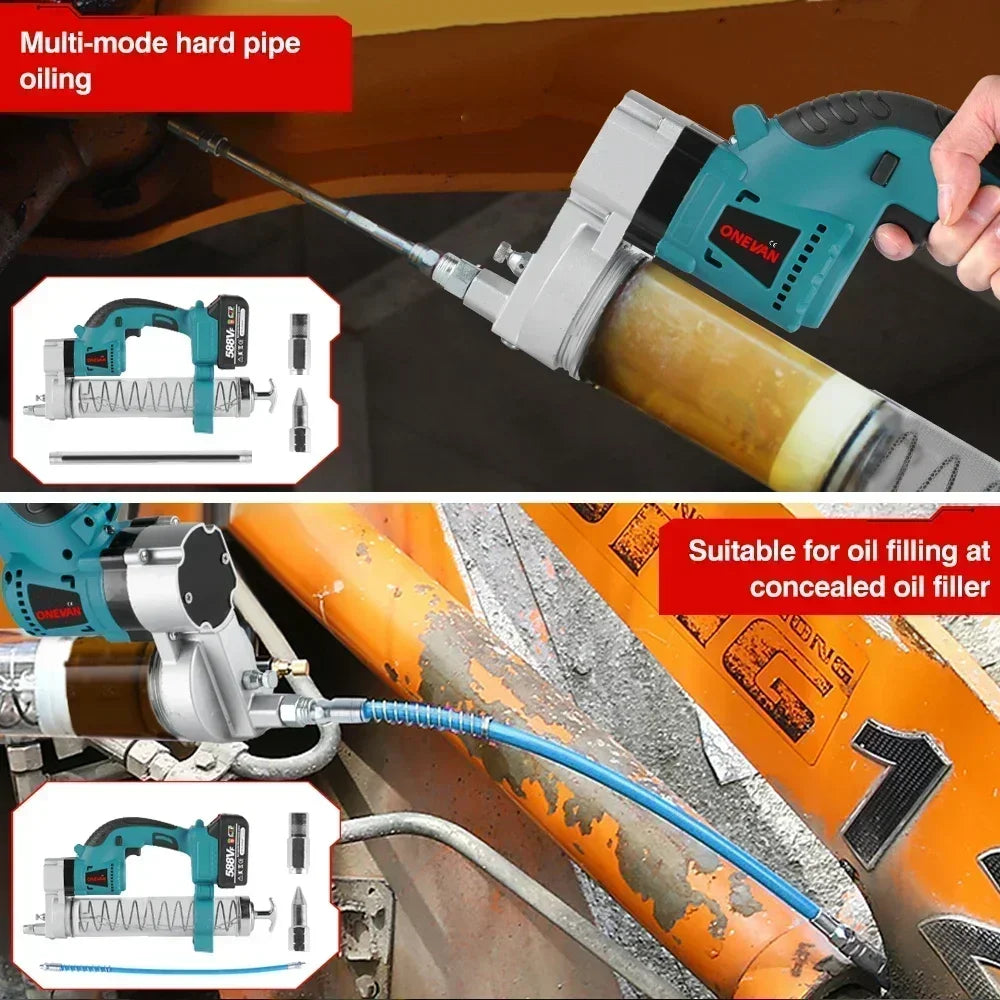 10000 PSI Cordless Electric Grease Gun for 18V Makita by HitMyNeed