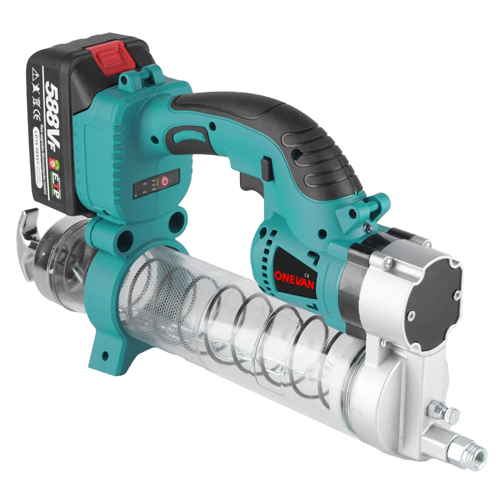 10000 PSI Cordless Electric Grease Gun for 18V Makita US Plug with 1 Battery by HitMyNeed