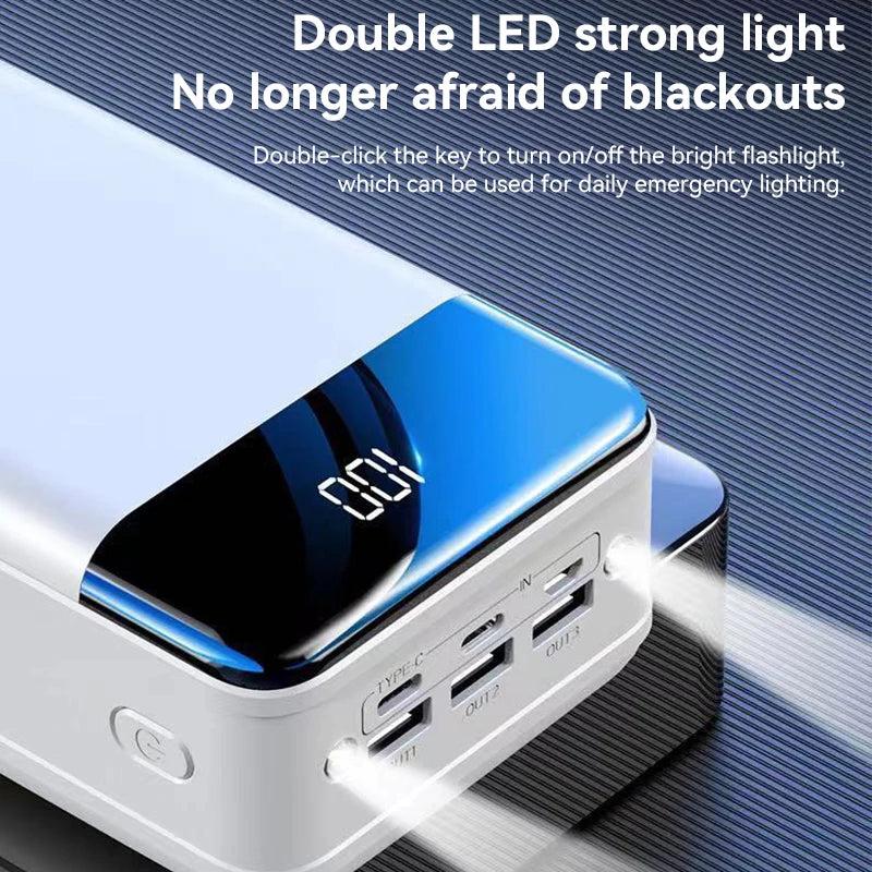 100000mAh High-Capacity Fast Charging Power Bank by HitMyNeed