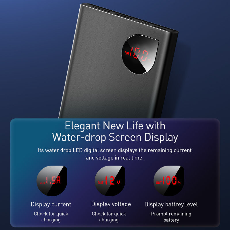 10000mAh 22.5W PD Fast Charging Power Bank by HitMyNeed