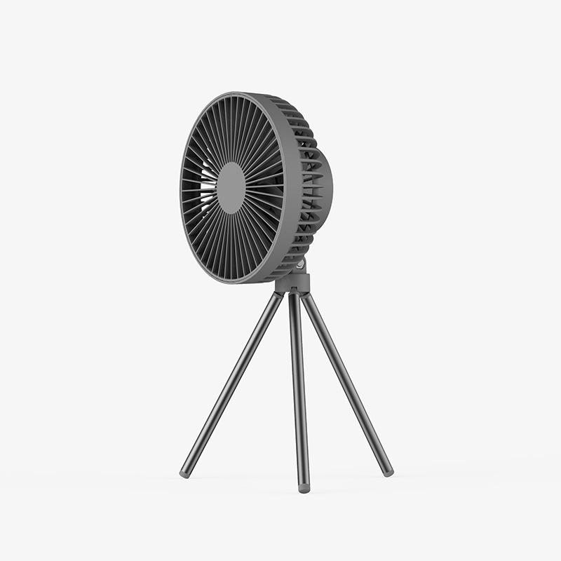 10000mAh Rechargeable Camping Fan with LED & Power Bank by HitMyNeed