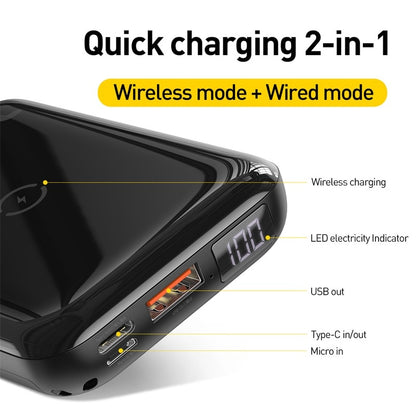 10,000mAh Wireless Charging Power Bank with Stand by HitMyNeed