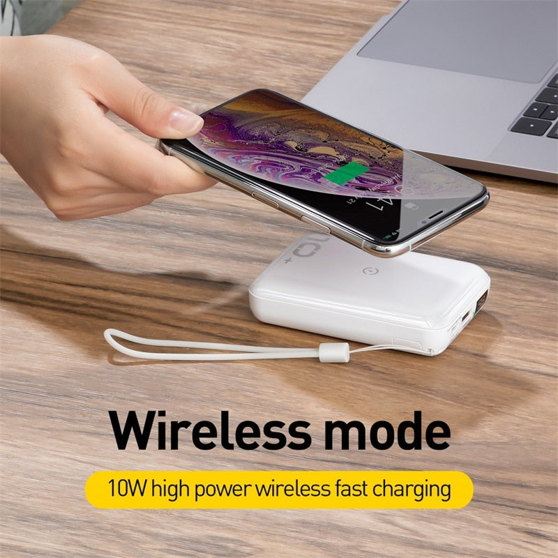10,000mAh Wireless Charging Power Bank with Stand by HitMyNeed