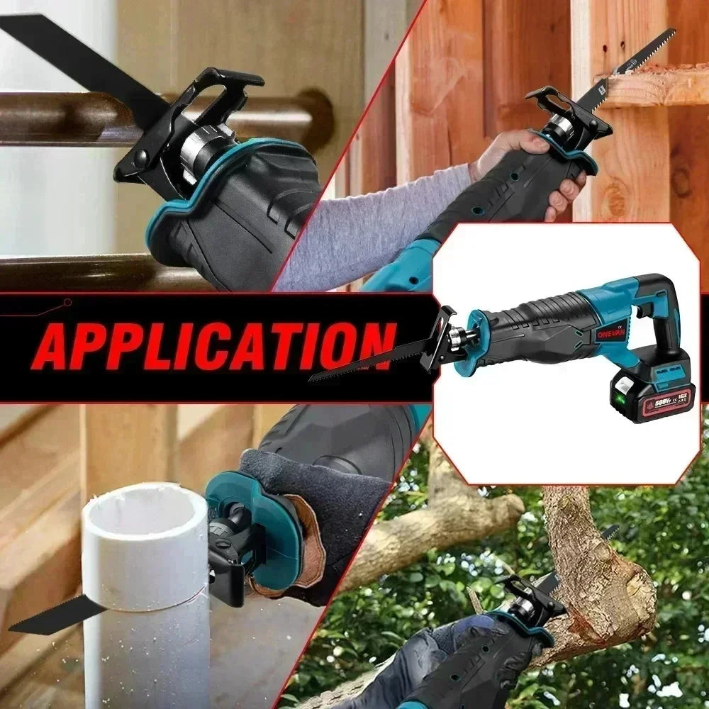 10000SPM Cordless Reciprocating Saw for Makita 18V by HitMyNeed