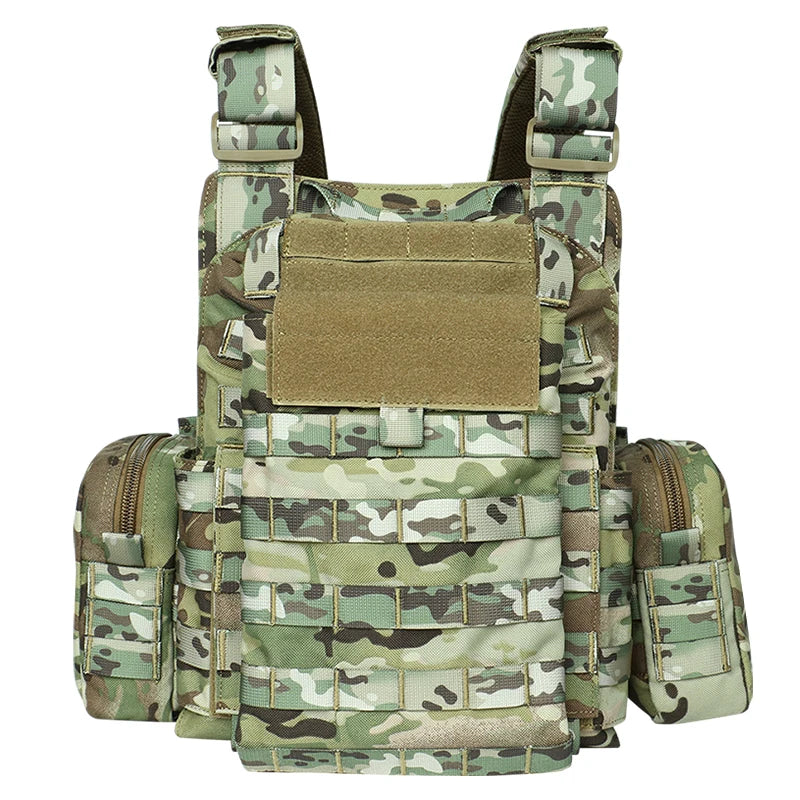 1000D MOLLE Tactical Hunting Vest with Pouches by HitMyNeed