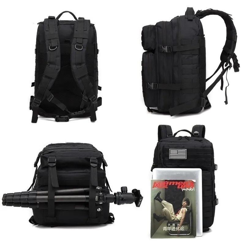 1000D Nylon Tactical Hiking Backpack 30L / 50L by HitMyNeed