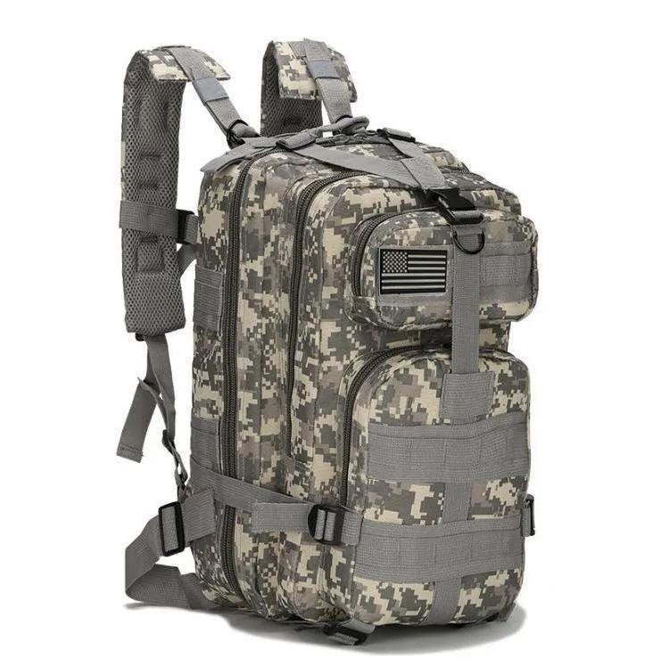 1000D Nylon Tactical Hiking Backpack 30L / 50L acu-grey-30l by HitMyNeed