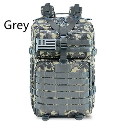 1000D Nylon Tactical Hiking Backpack 30L / 50L acu-grey-50l by HitMyNeed