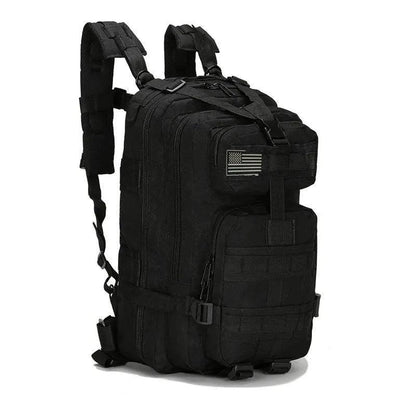 1000D Nylon Tactical Hiking Backpack 30L / 50L black-30l by HitMyNeed