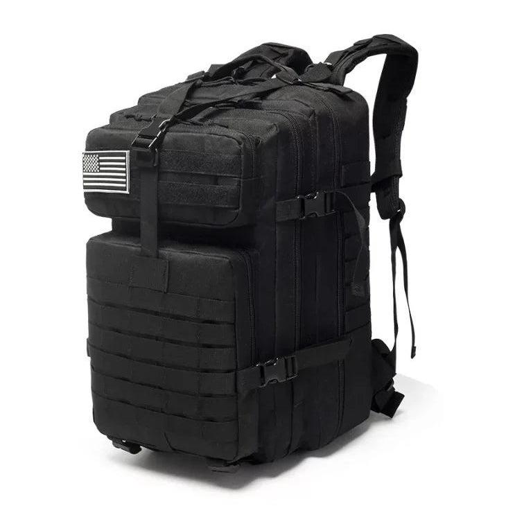 1000D Nylon Tactical Hiking Backpack 30L / 50L black-50l by HitMyNeed