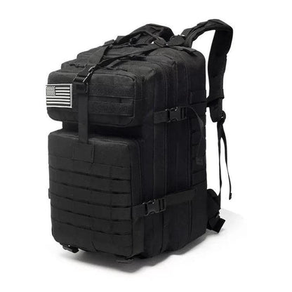 1000D Nylon Tactical Hiking Backpack 30L / 50L black-50l by HitMyNeed