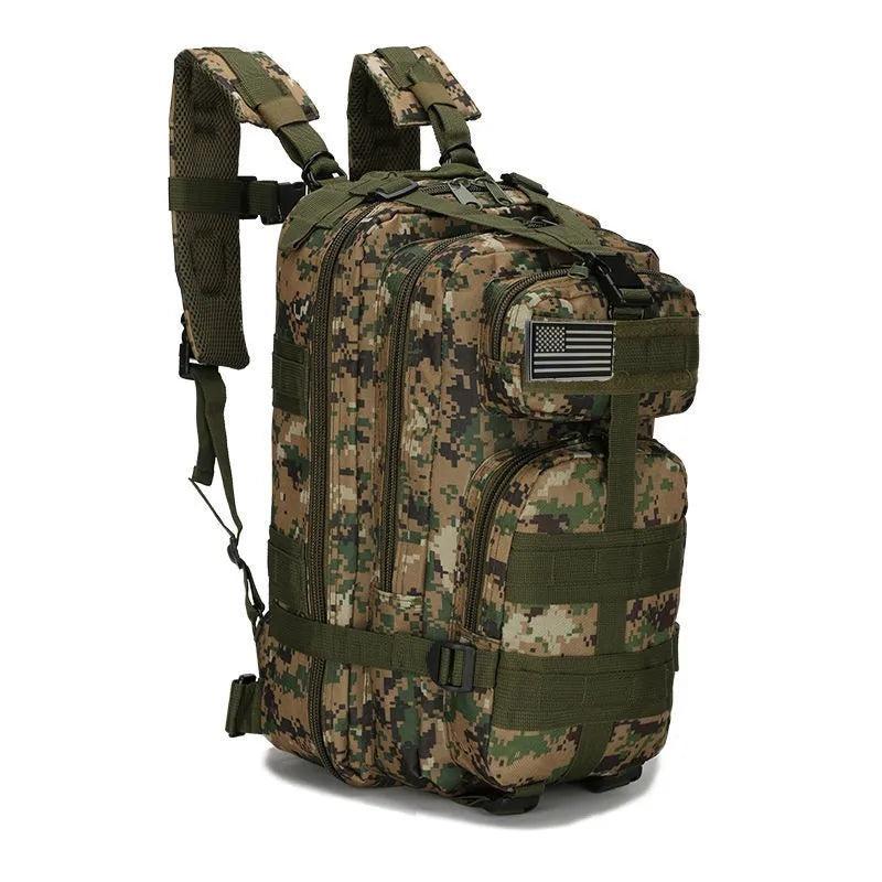 1000D Nylon Tactical Hiking Backpack 30L / 50L camouflagegreen30l by HitMyNeed