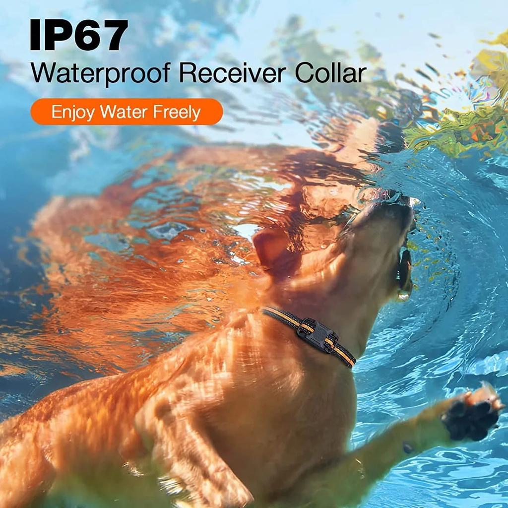 1000m Dual Dog Remote Training Collar IP67 Waterproof by HitMyNeed