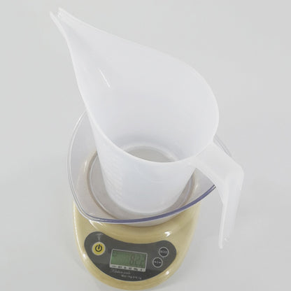 1000ml Clear Kitchen Beaker Batter Pitcher by HitMyNeed