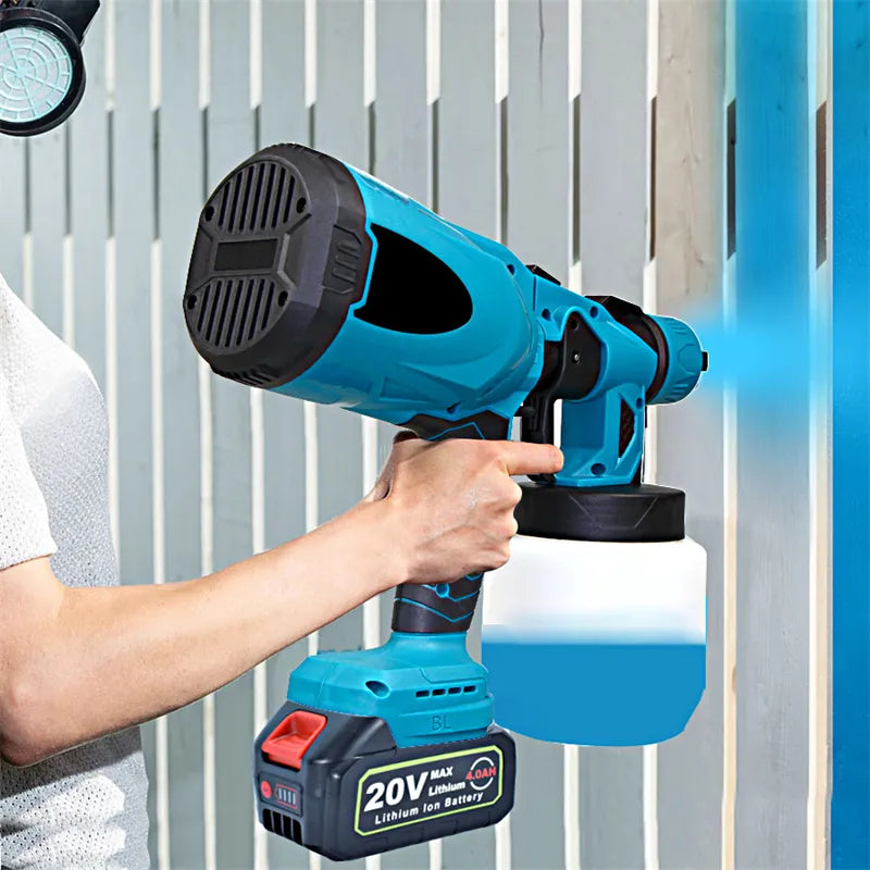 1000ml Cordless HVLP Paint Sprayer for 18V Makita by HitMyNeed