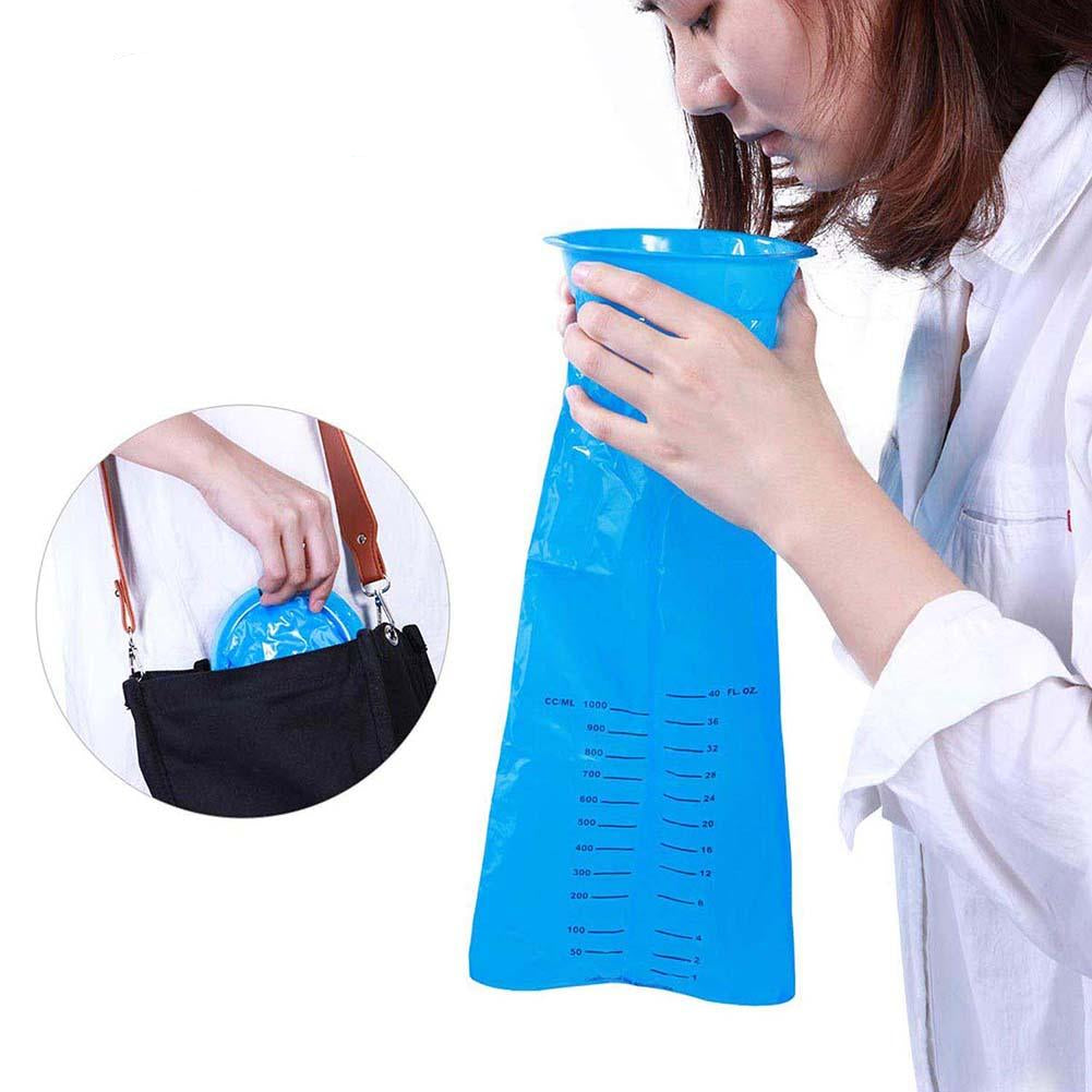 1000ml Disposable Vomit Bags (Pack of 10) by HitMyNeed