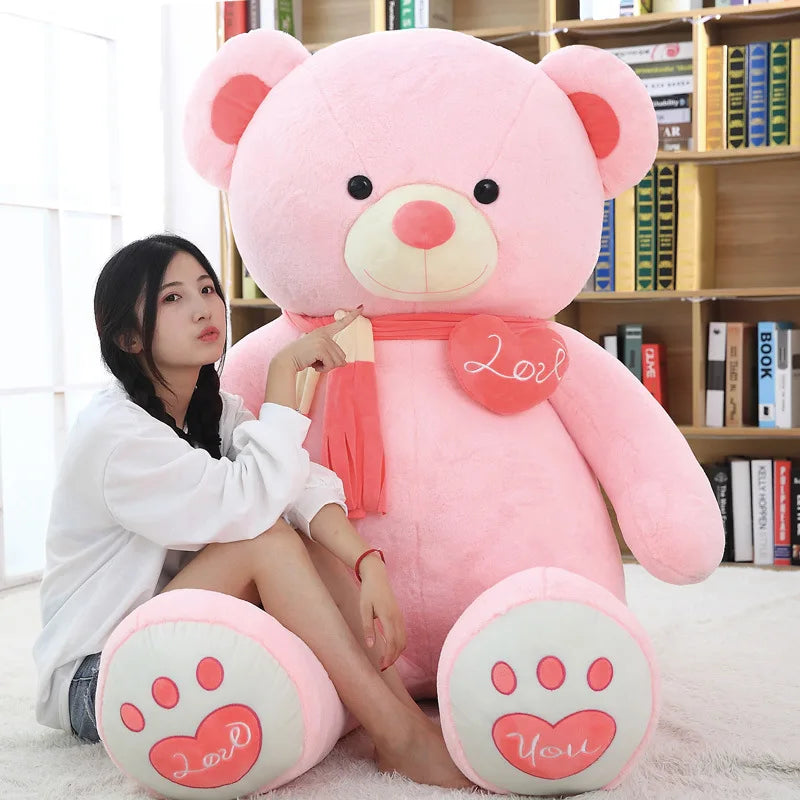 100cm I Love You Giant Teddy Bear Plush Toy 10.0 100cm by HitMyNeed