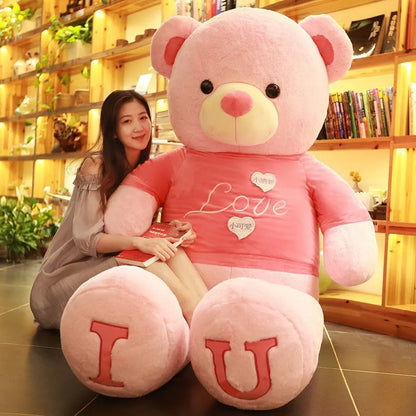 100cm I Love You Giant Teddy Bear Plush Toy 14.0 100cm by HitMyNeed