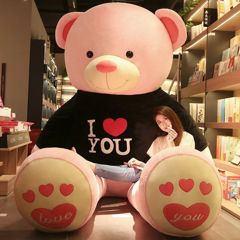 100cm I Love You Giant Teddy Bear Plush Toy 19.0 100cm by HitMyNeed