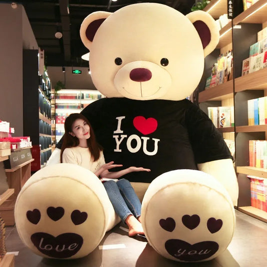 100cm I Love You Giant Teddy Bear Plush Toy 20.0 100cm by HitMyNeed