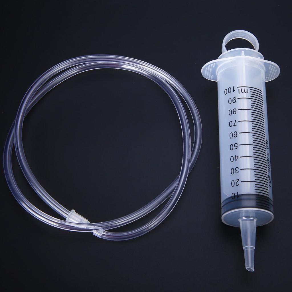 100mL Feeding Syringe with 90cm Hose by HitMyNeed