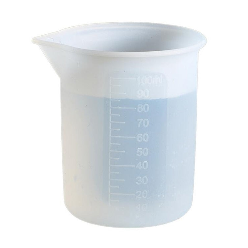 100ml Silicone Epoxy Measuring Cup by HitMyNeed