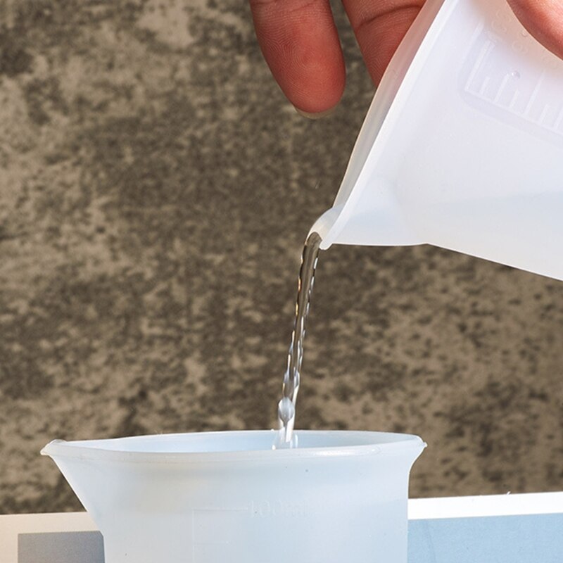 100ml Silicone Epoxy Measuring Cup by HitMyNeed