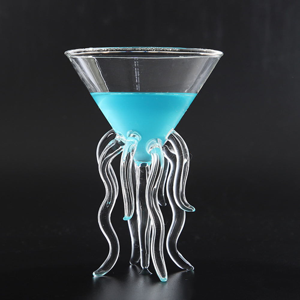 100ml Transparent Octopus Cocktail Glass by HitMyNeed