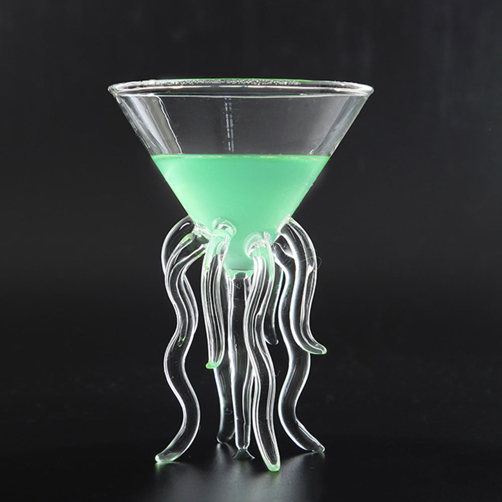 100ml Transparent Octopus Cocktail Glass by HitMyNeed