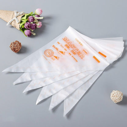 100pcs Disposable Piping Bags for Cake and Dessert by HitMyNeed