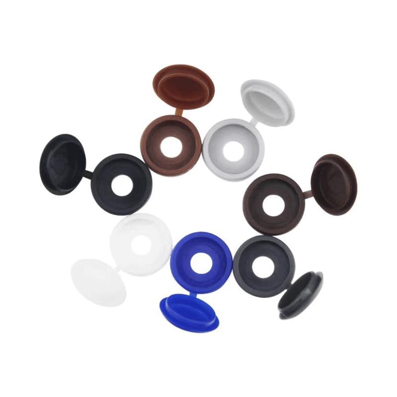 100pcs Plastic Screw & Bolt Cover Caps by HitMyNeed
