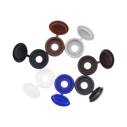 100pcs Plastic Screw & Bolt Cover Caps by HitMyNeed
