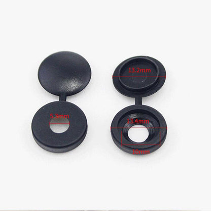 100pcs Plastic Screw & Bolt Cover Caps by HitMyNeed