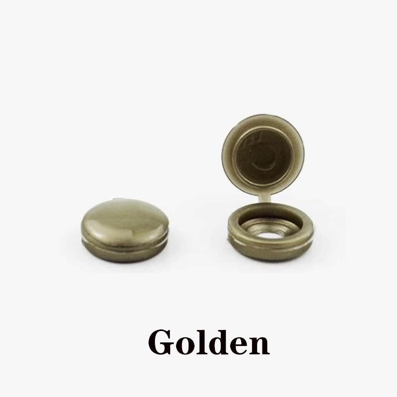 100pcs Plastic Screw & Bolt Cover Caps golden by HitMyNeed