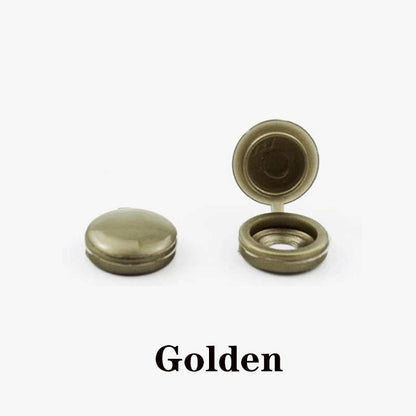 100pcs Plastic Screw & Bolt Cover Caps golden by HitMyNeed