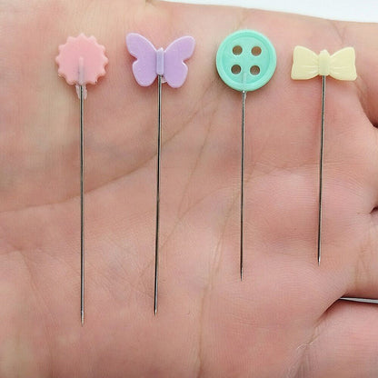 100pcs Stainless Steel Dressmaking & Patchwork Pins by HitMyNeed