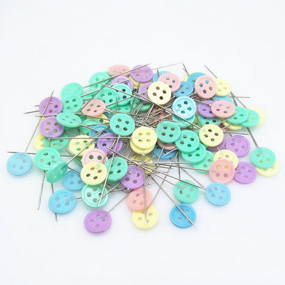 100pcs Stainless Steel Dressmaking & Patchwork Pins by HitMyNeed
