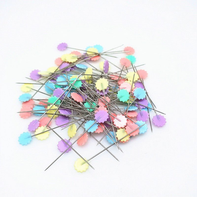 100pcs Stainless Steel Dressmaking & Patchwork Pins by HitMyNeed