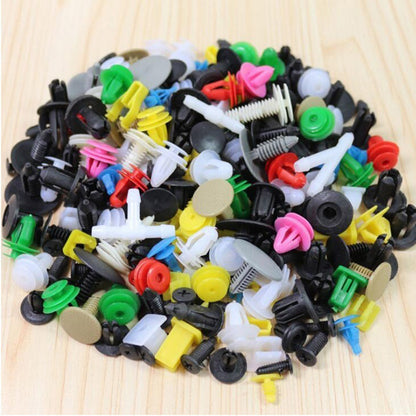 100pcs Universal Car Plastic Clips & Fasteners Set by HitMyNeed