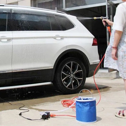 100W 12V Portable High Pressure Car Cleaning Pump Kit by HitMyNeed