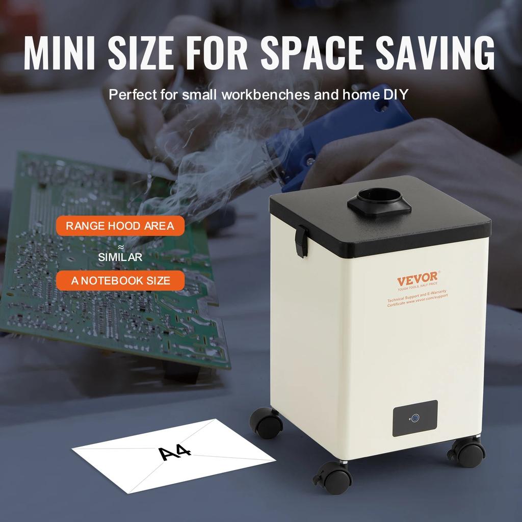 100W / 150W Fume Extractor for Soldering & Welding by HitMyNeed