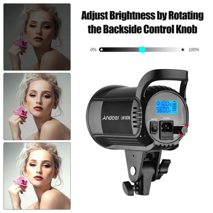 100W 5600K LED Studio Video Light with Bowens Mount by HitMyNeed