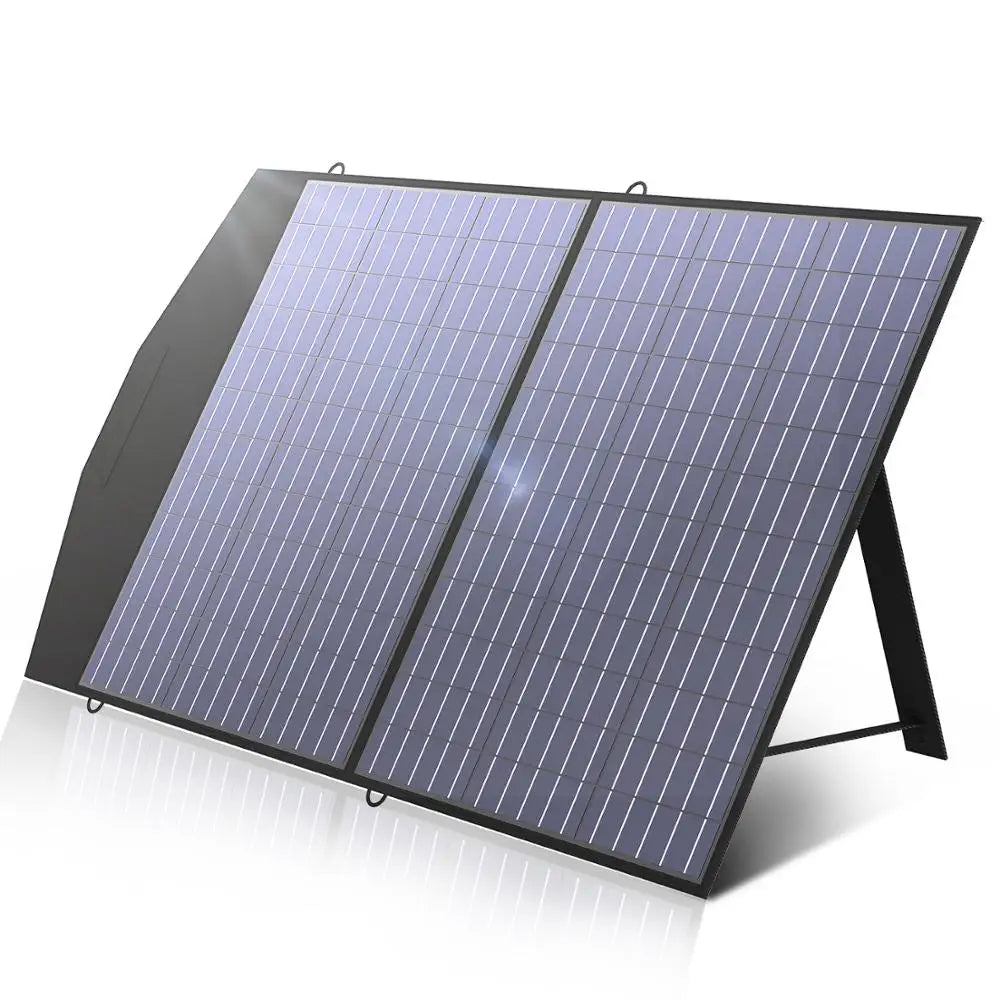 100W Foldable Portable Solar Panel Charger by HitMyNeed