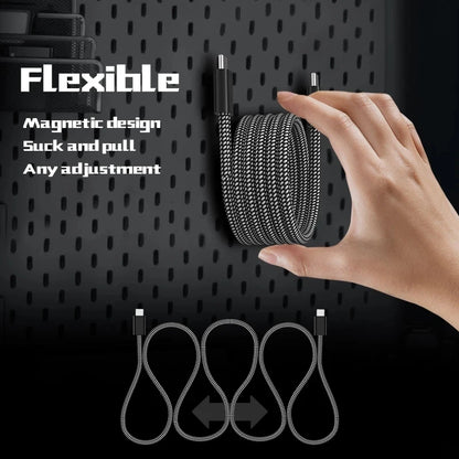 100W Magnetic Fast Charging Cable 1m by HitMyNeed
