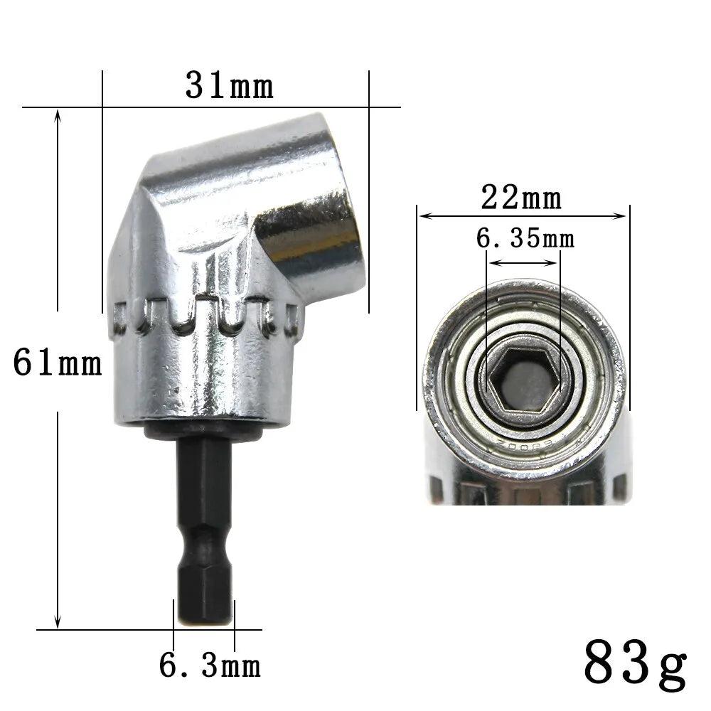 105° Right Angle Drill Screwdriver Attachment by HitMyNeed