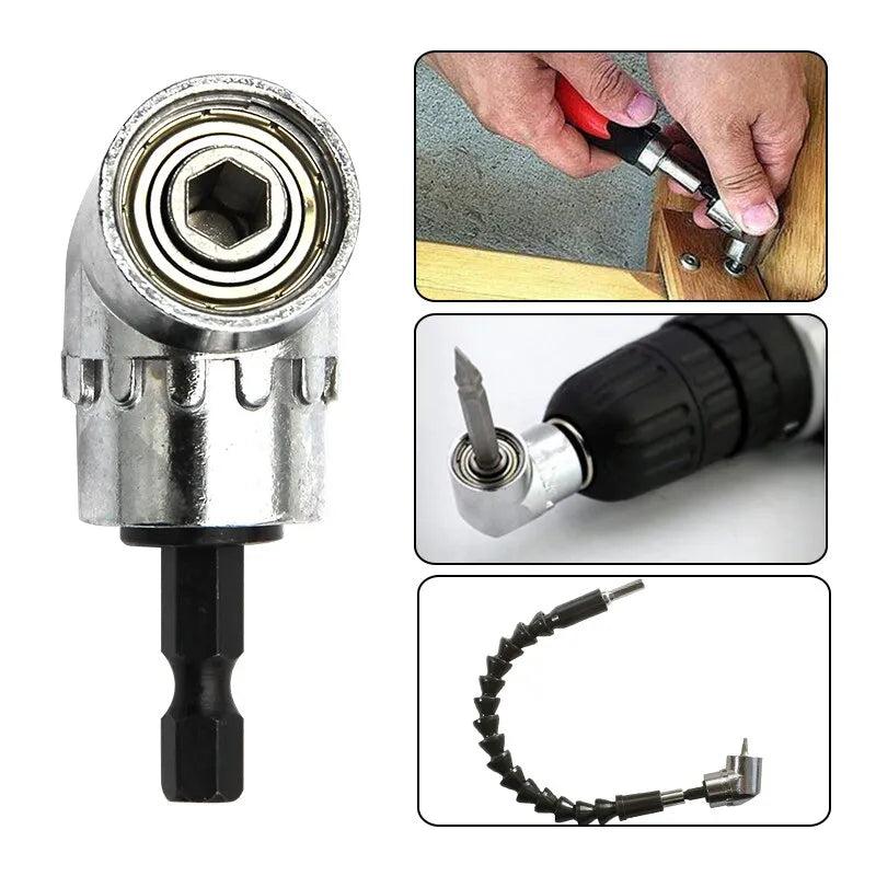 105° Right Angle Drill Screwdriver Attachment by HitMyNeed