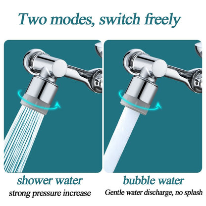 1080° Dual Mode Rotating Faucet Extender by HitMyNeed