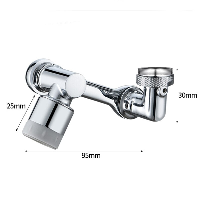 1080° Dual Mode Rotating Faucet Extender by HitMyNeed